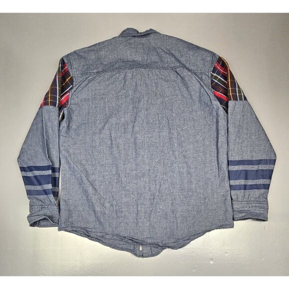 Staple Shirt Mens‎ XL Blue Chambray Long Sleeve Button Down Pigeon Industry. - Picture 8 of 8